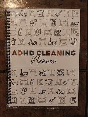 ADHD Cleaning Planner - 36 Portrait+ 36 Portrait Blank